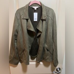 NWT Gorgeous Green Philosophy‎ Coat XL